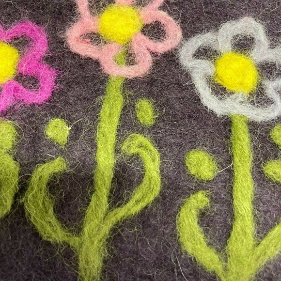 🔥 En Gry & Sif Small Wool Handcrafted mini Bag - Picture 3 of 7